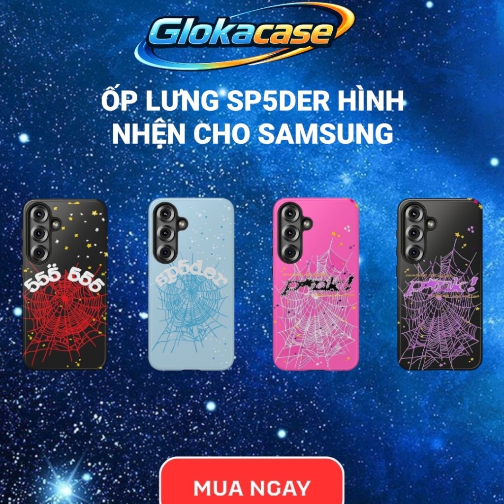 Glokacase Spider man, sp5der Spider case สําหรับ Samsung S21/S22/S23/S24/S25 Plus/S25 Ultra