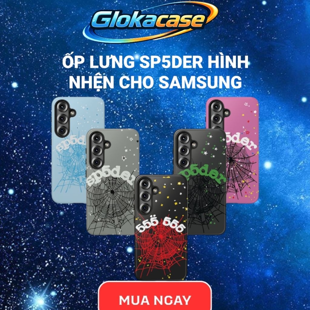 Glokacase Spider man, sp5der Spider case สําหรับ Samsung S21/S22/S23/S24/S25 Plus/S25 Ultra การป้องก