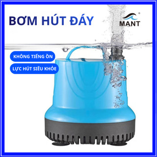 Máy Bơm Hút Cặn, Hút Đáy Bể Cá MT-150 Hãng MANT 8w-80w, Lực Hút Siêu Khỏe, 360 Độ Không Góc Chết