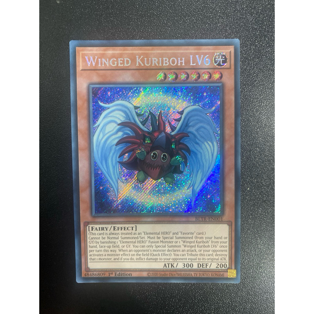 Winged Kuriboh LV6 - Secret TCG UK - BLTR-EN001