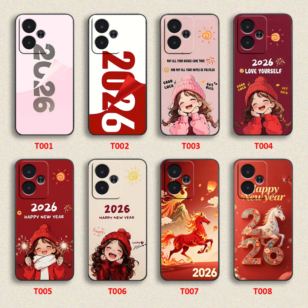 เคส REALME 14 5G / 14T 5G สวัสดีปีใหม่