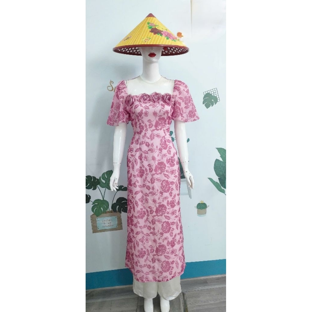 2hand Ao Dai Size M (รหัส 891 กว่า)
