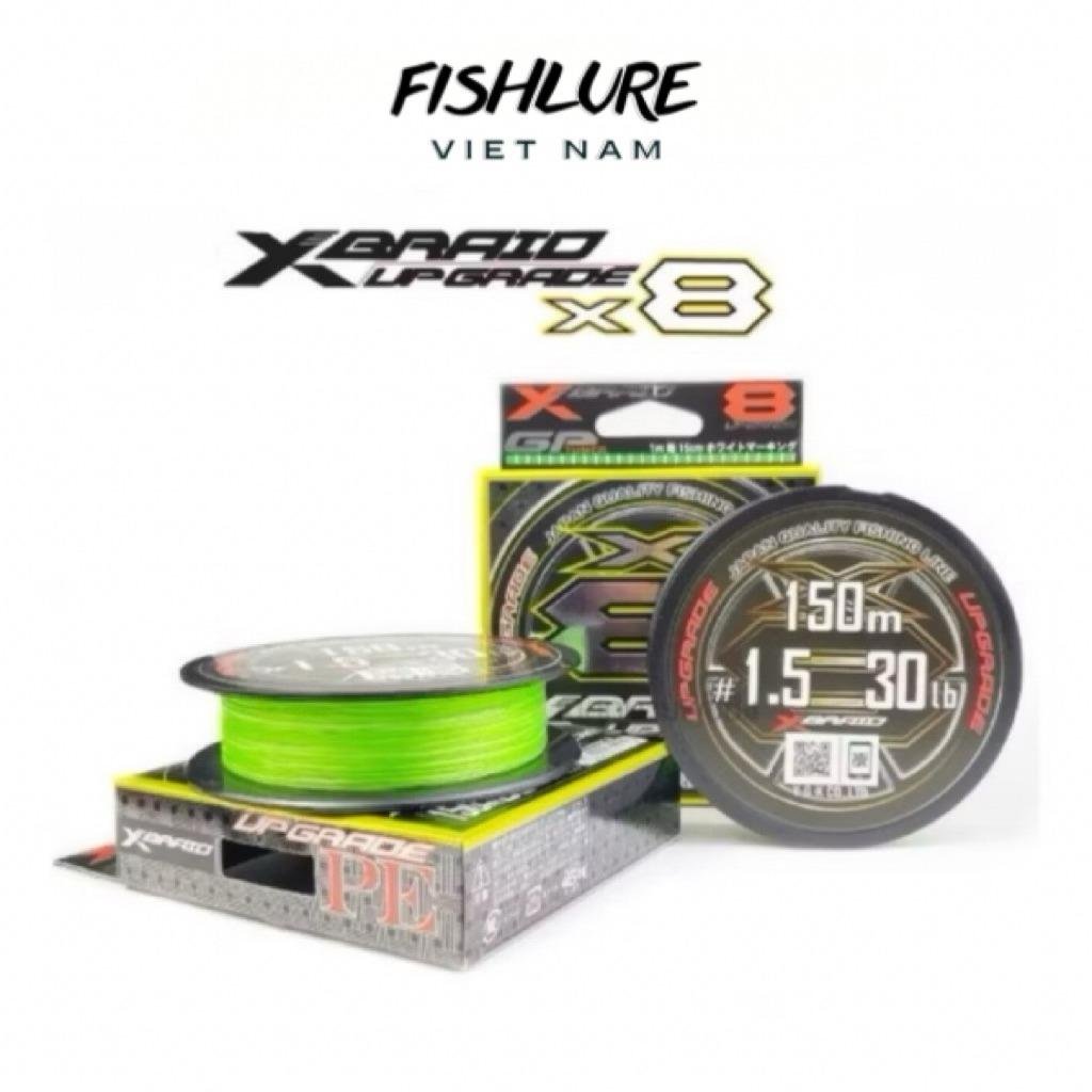 สายร่มชูชีพ YGK X - Braid UPgrade x8 | 150ม