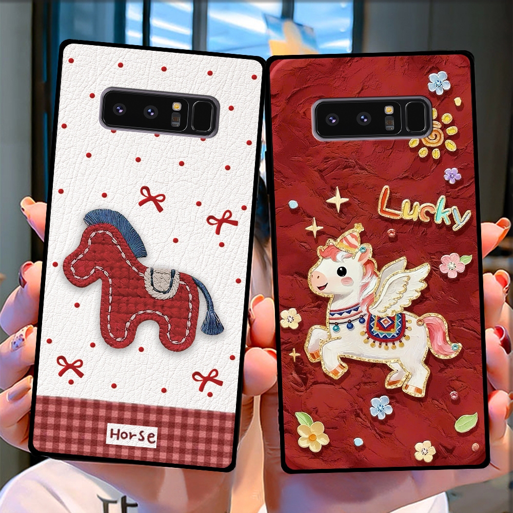 เคสสําหรับ SamSung Note 8 - Note 9 ลาย Lucky Horse, Lucky Horse 2026