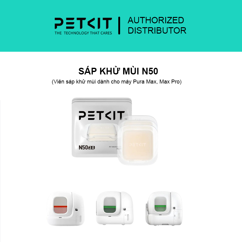 Deodorant Wax N50.20 ประกอบด้วย 3 เม็ดสําหรับ Petkit Pura Max Automatic Poop Cleaner