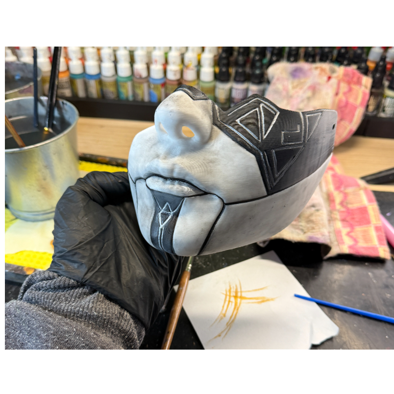 Expedition 33 Mask - Alicia tidding Mask คอสเพลย์-คอสเพลย์ Prop