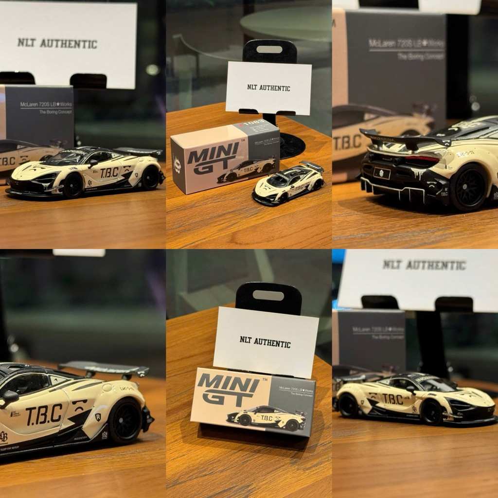 MiniGT McLaren 720S LB *ทํางานแนวคิดที่น่าเบื่อ (ซีลใหม่)