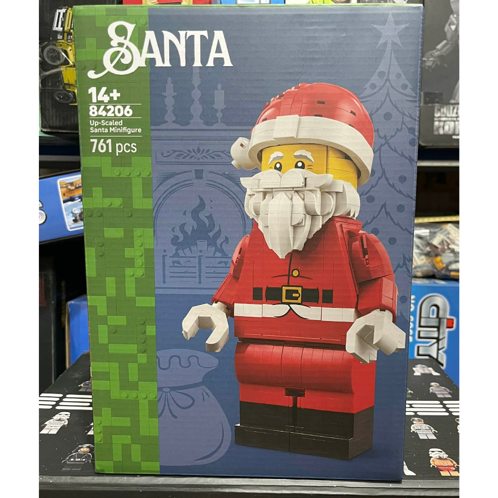 ประกอบ 40820 Santa Minifigure Santa Claus 27 ซม. สูง (671 ชิ้น)