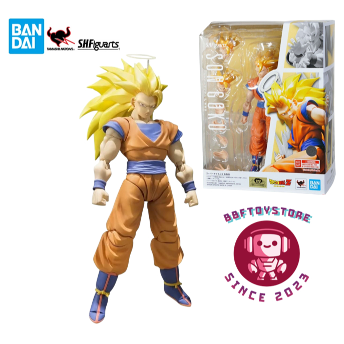 ANIME DRAGONBALL SHF SON GOKU SSJ3 โมเดลฟิกเกอร์ (2ND)