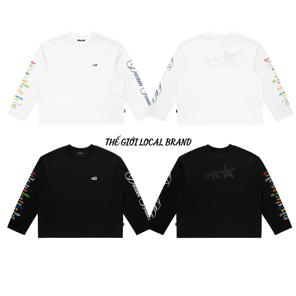 LEVENTS LEVENTS LEVENTS LEVENTS | Travel Cities Long Sleeve Boxy Tee / 2 สี