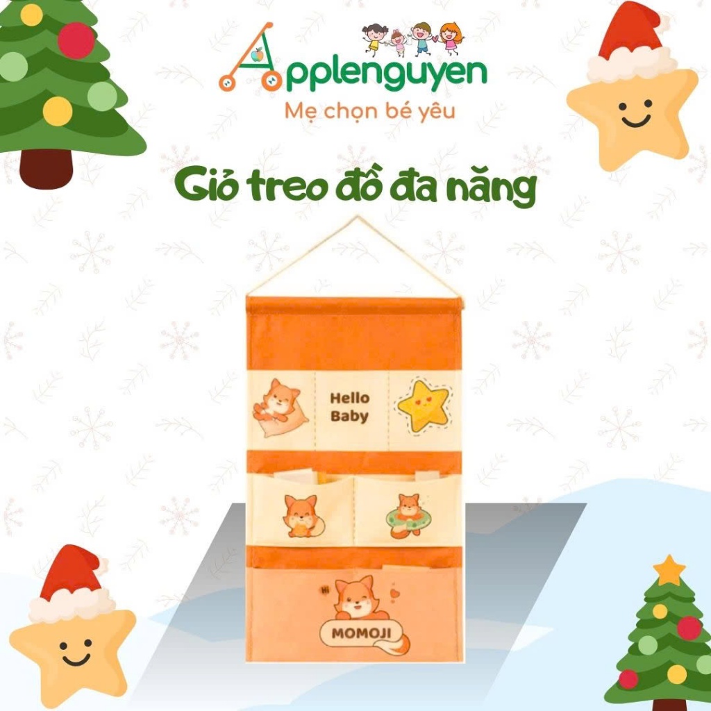 (GIFT) ตะกร้าแขวนอเนกประสงค์ Momoji | แอปเปิ้ลผู้ชายen94