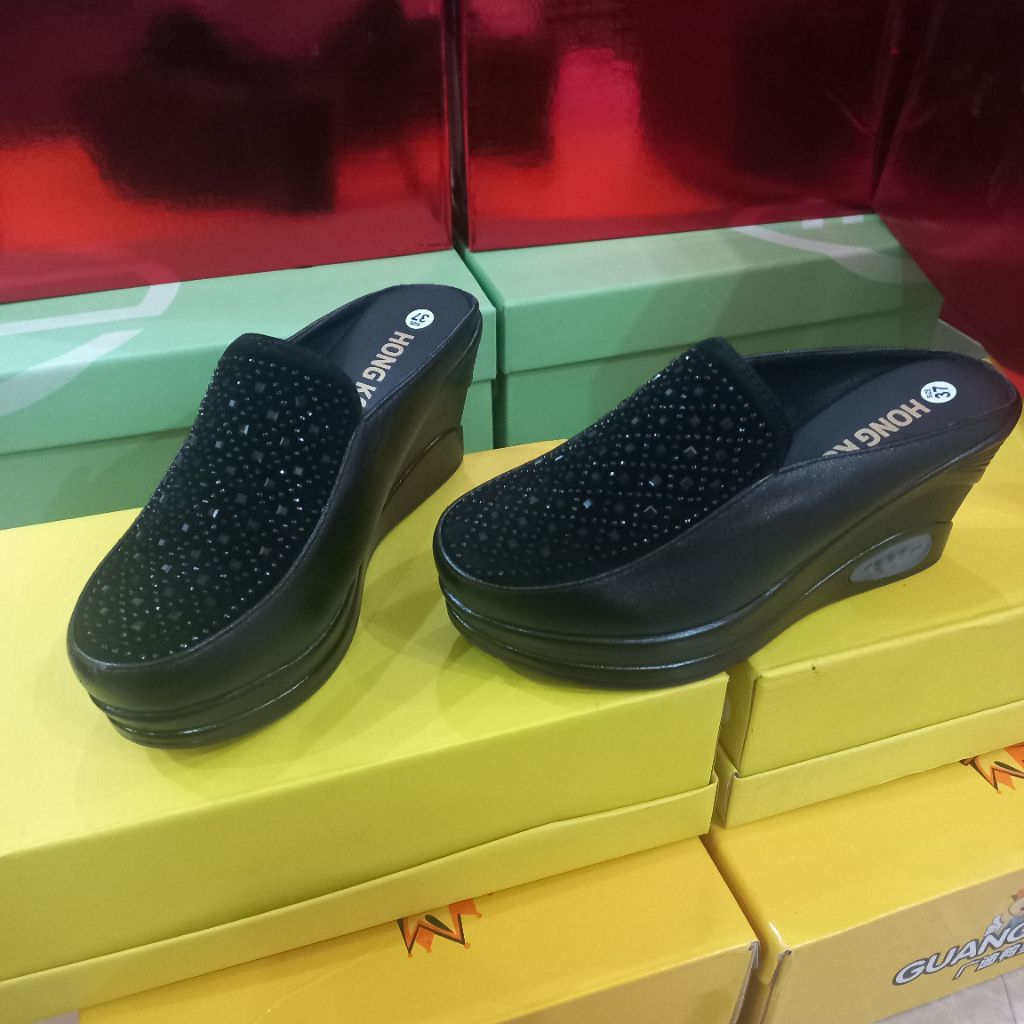 MIDDLE-AGED SHINY SHOES สูง 8CM **NOTE** อิสระขนาดเล็ก **