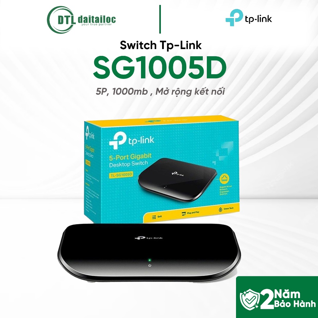 Tp-Link SG1005D 5P 1000mb Switch การขยายการเชื่อมต่อ Diverse | ของแท้ | 24เดือน