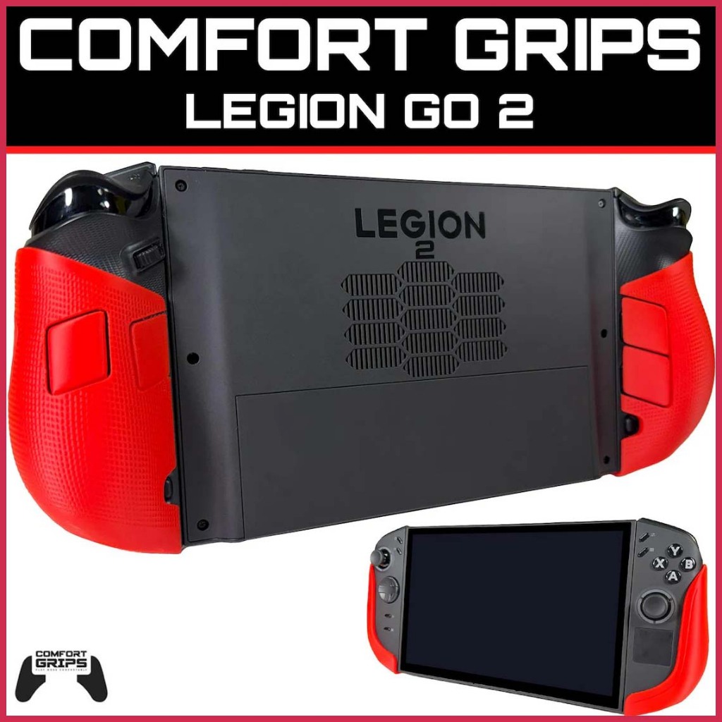 ฝาครอบด้ามจับตามหลักสรีรศาสตร์คุณภาพสูงสําหรับคอนโซลเกม Lenovo Legion Go 2 - ตัวเลือกหลายสี