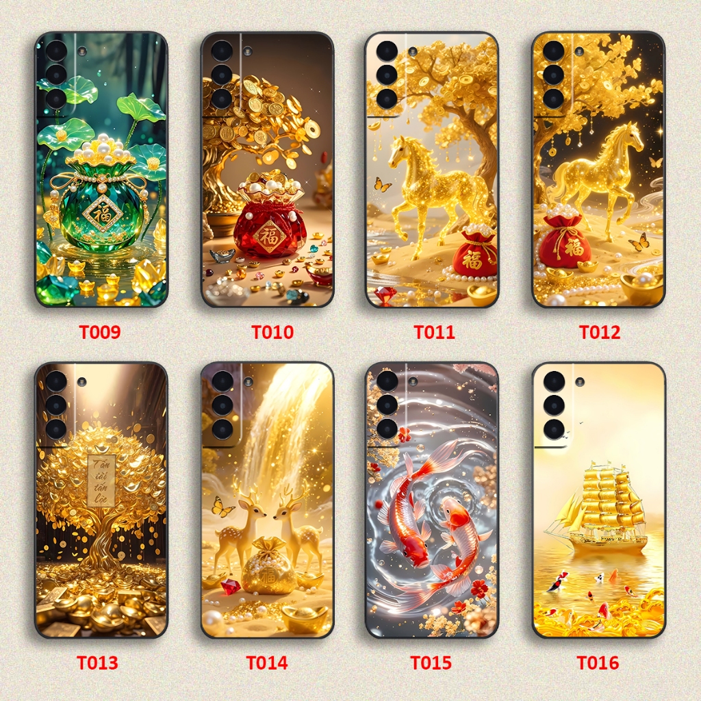 เคส Samsung S21 / S21 FE / S21 PLUS / S21+ / S22 / S22+ / S22 PLUS พร้อมฮวงจุ้ย โชคลาภ เคส Tet