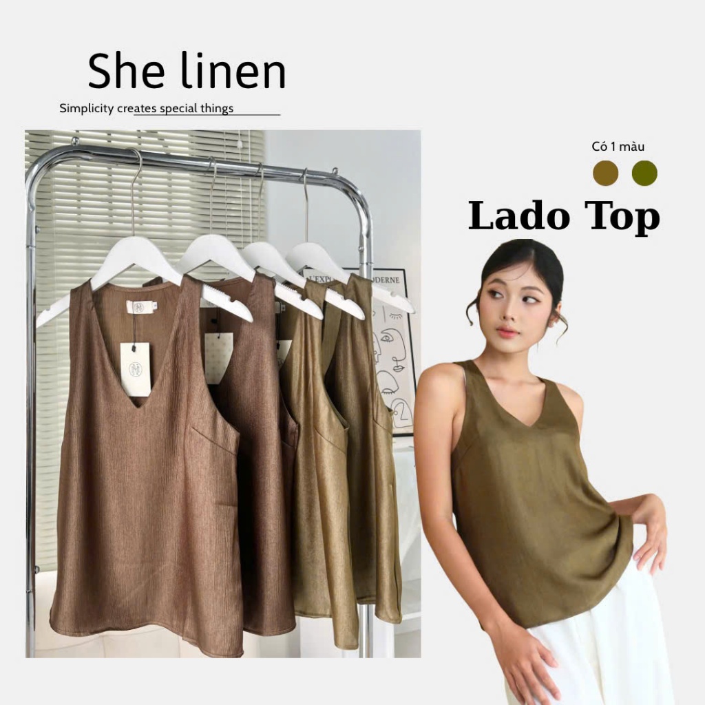 LADO TOP – เสื้อเชิ้ตผ้าไหมผู้หญิง Freesize Basic Elegant Easy to Coordinate