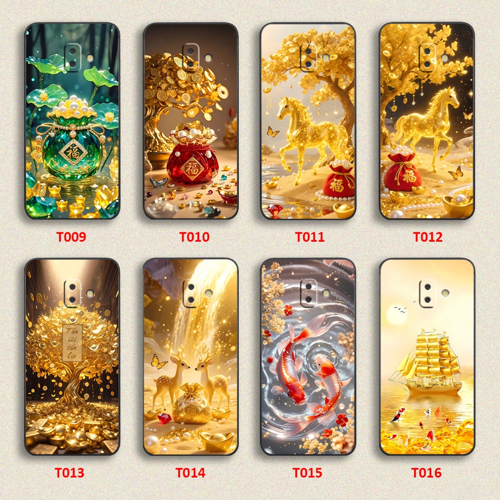 เคส Samsung J6 / J6 PLUS / J6+ พร้อมรูปฮวงจุ้ย โชคลาภ เคส Tet