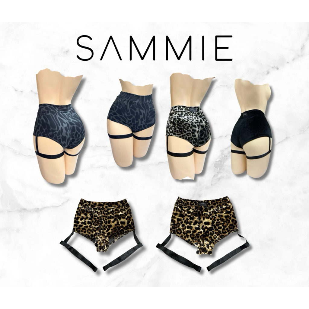 กางเกงต้นขา Twerk / เสากระแทกกํามะหยี่ทุกสี นางรํา ดีเจ raver