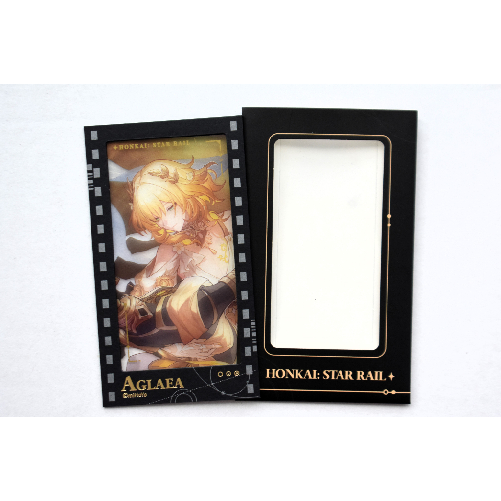 การ์ดตัวละคร Aglaea Honkai Star Rail (สินค้าแท้)