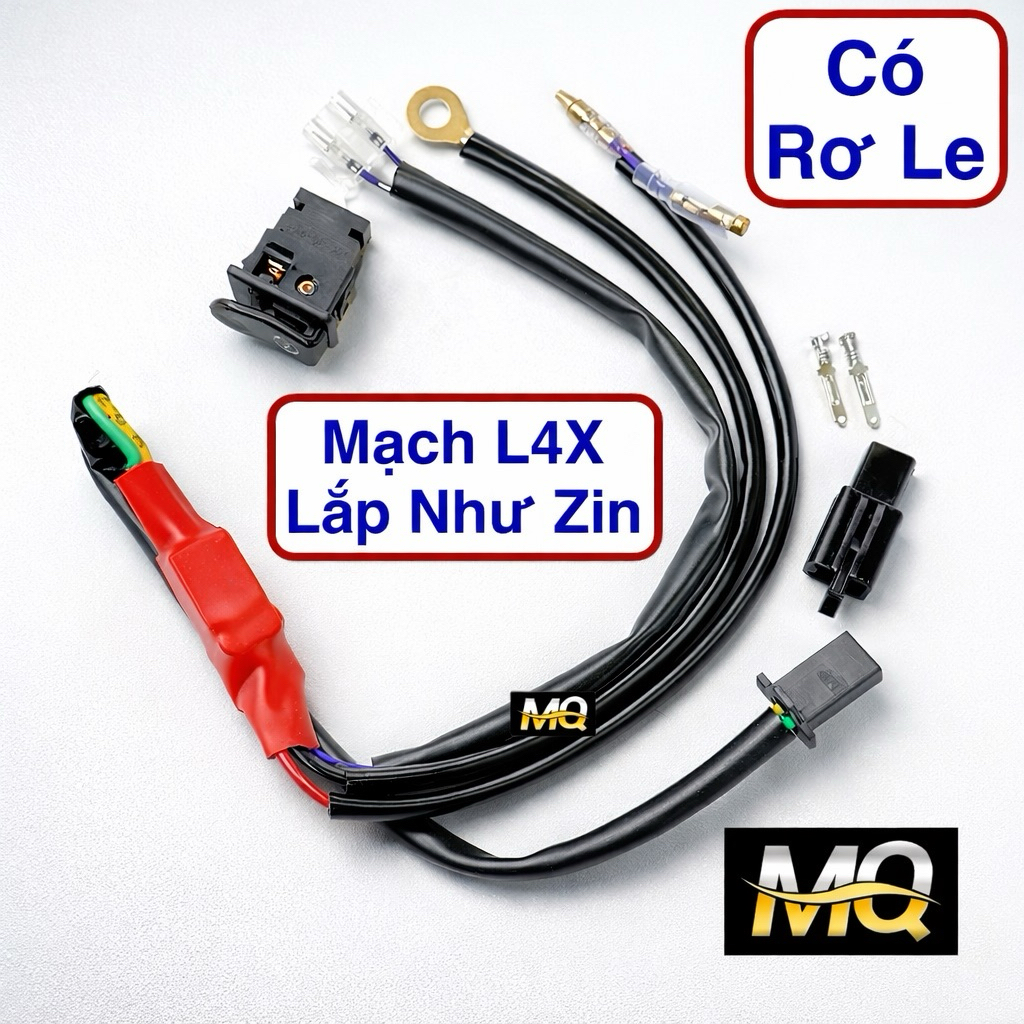 Pasing Auto Circuit L4X, L6X, L9X, KZ40 12v สําหรับรถจักรยานยนต์ (ไม่ติดตั้งกับยานพาหนะไฟฟ้า) BMA W4