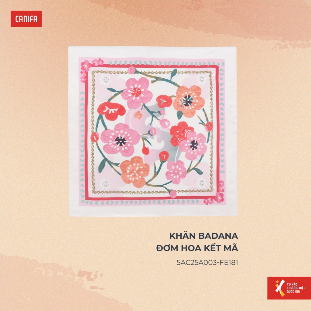 CANIFA 5AC25A003 ผ้าพันคอ Badana ผู้ใหญ่