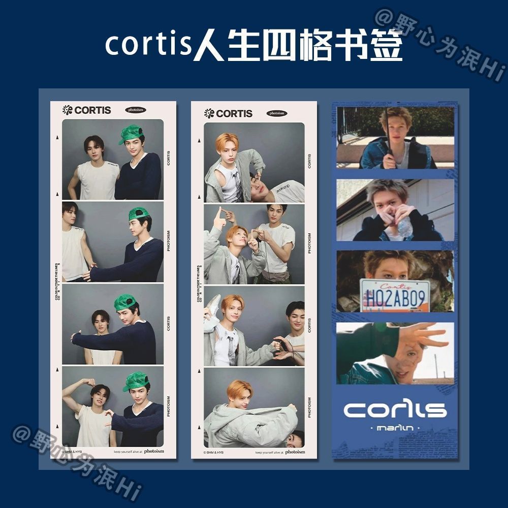 [CORTIS] ชุด 16 รูป BOOK MARK/PHOTO BOOTH กลุ่มไอดอล CORTIS [อ่านคําอธิบายให้ละเอียด]
