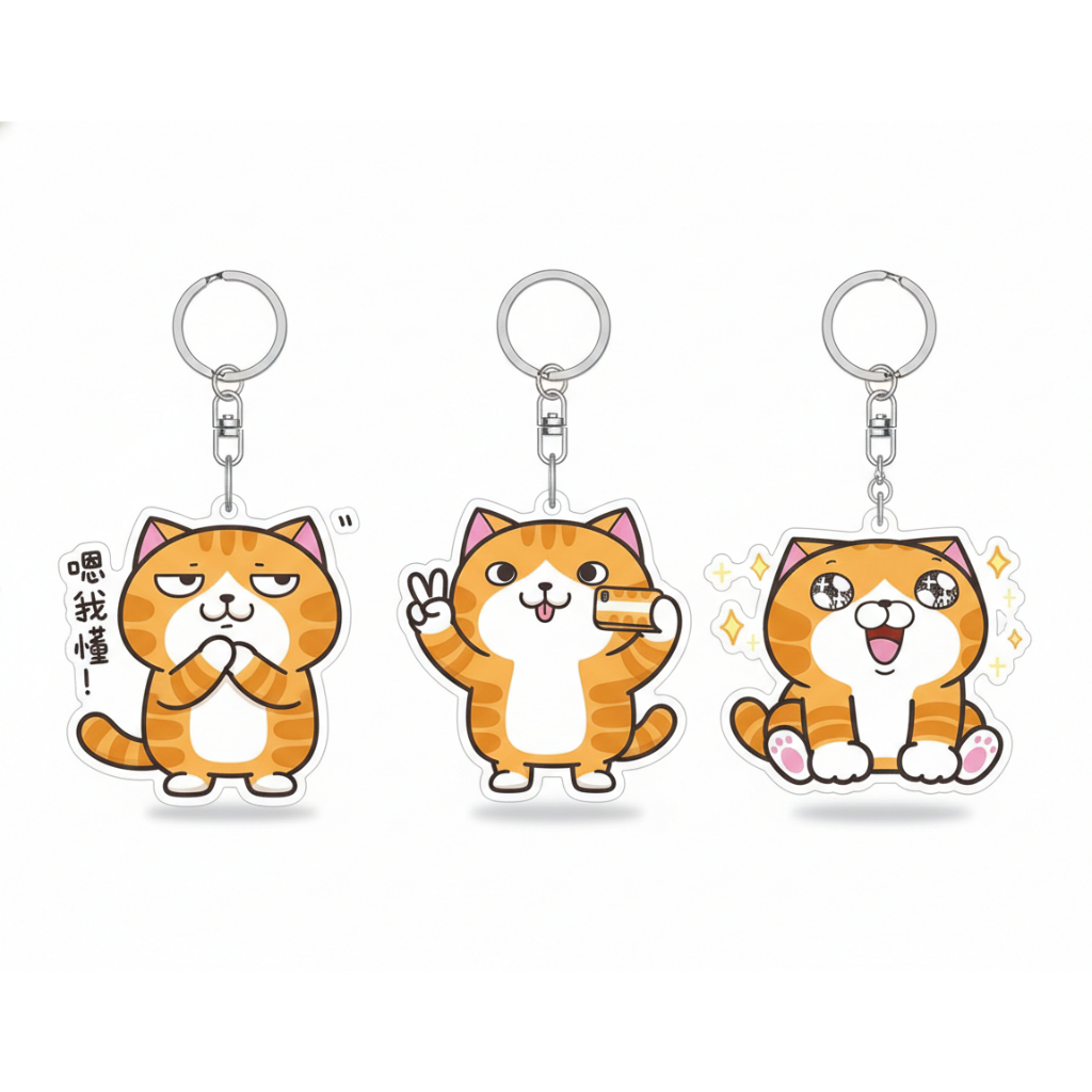 พวงกุญแจ Lovely Ami (Ami Fat Cat)