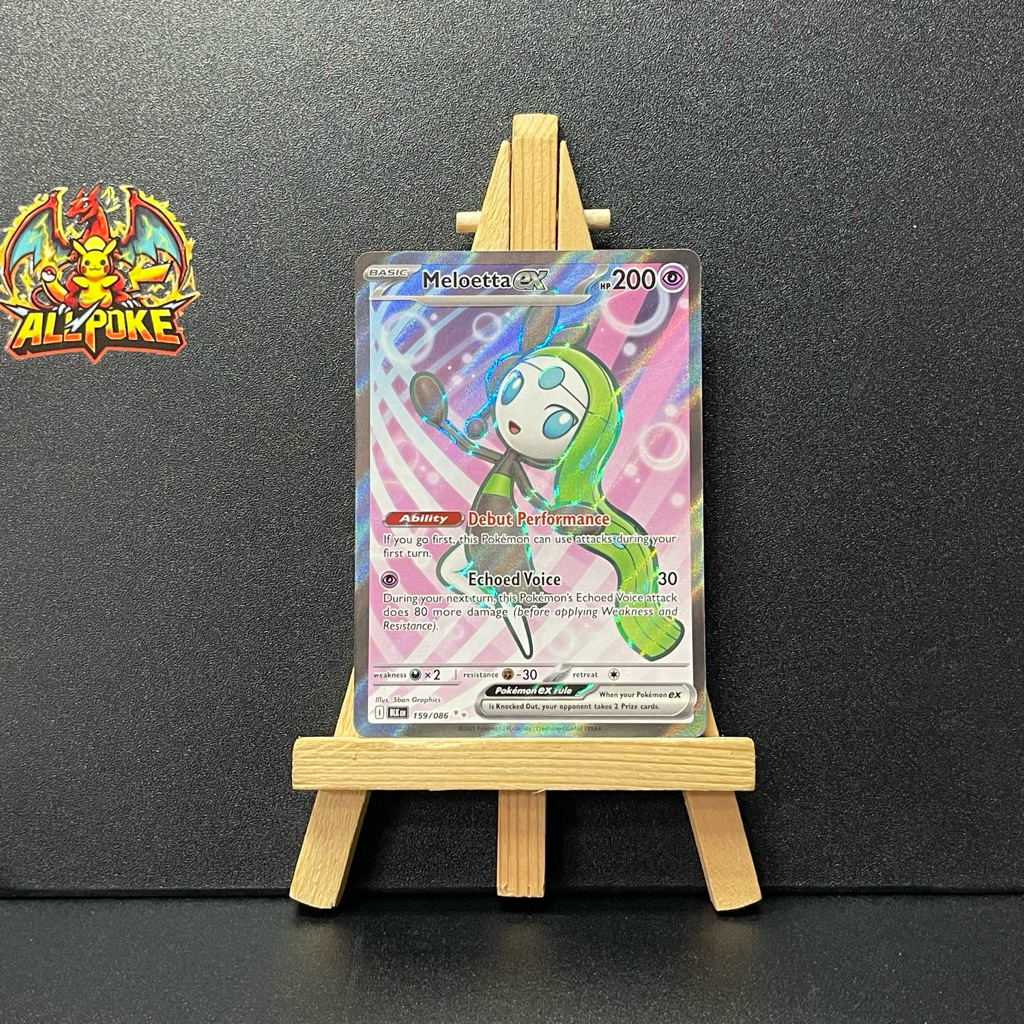 [ AllPoke ] Pokemon TCG Melocetta ex Card - 159/086 -M-NM