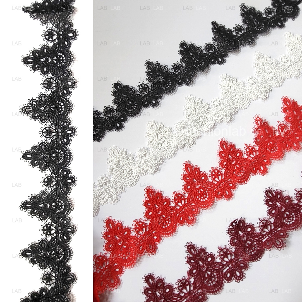 RV 09 ลูกไม้ขอบมีลาย 5.6ซม