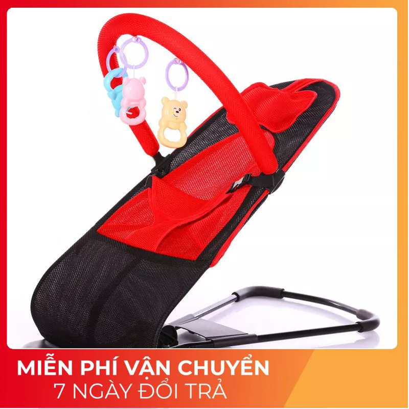 เก้าอี้โยกสําหรับทารกแรกเกิดพร้อมของเล่นมัลติฟังก์ชั่นเพื่อเปลี่ยนเปลสําหรับทารกนอนหลับกินหย่านมและเ