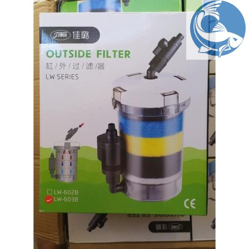 กรองถัง Sunsun LW-603B และ HW-603B(6W - 400Lit/H, 165x165x295mm, Fi12)