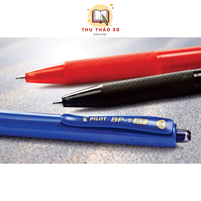[ SOLD 3 ] ปากกาลูกลื่นญี่ปุ่น ปากกาลูกลื่น PILOT BP-1RT F จังหวะเทียบเท่า 0.5mm.- Thu Tame Statione