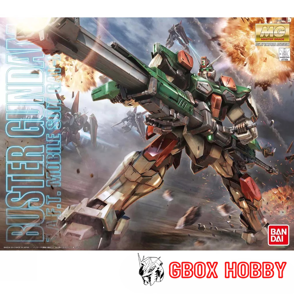 กันดั้ม MG Buster SEED Bandai 1 / 100 โมเดลพลาสติกประกอบ