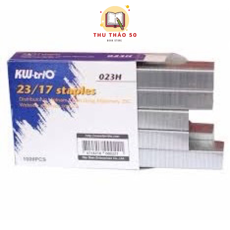 ลวดเย็บและลวดเย็บใช้สําหรับเย็บกระดาษโดยเฉพาะสําหรับยี่ห้อ Photo KW-Trio KW TRIO ทุกขนาด- ทูเถาเครื่