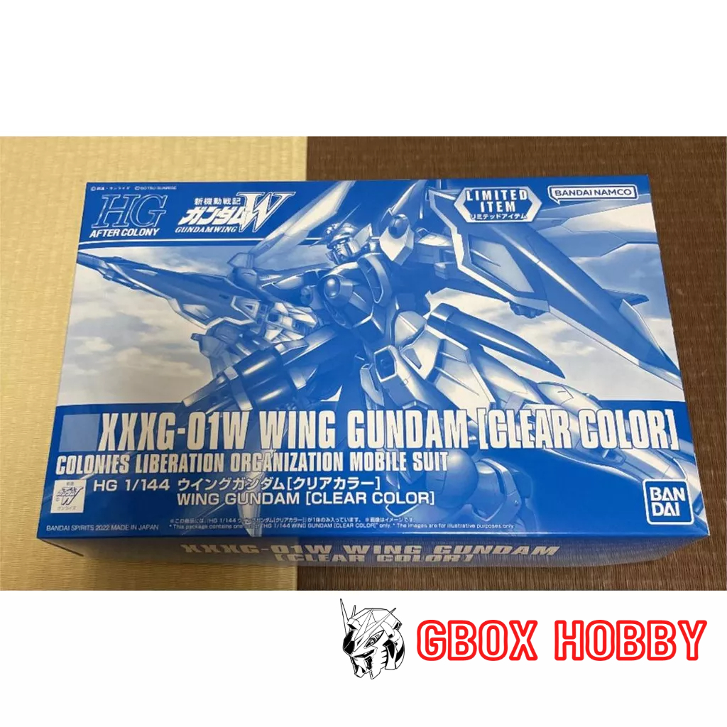 กันดั ้ ม HG XXXG-01W Wing Gundam Clear Color P-Bandai Bandai ประกอบพลาสติกรุ ่ น 1 / 144