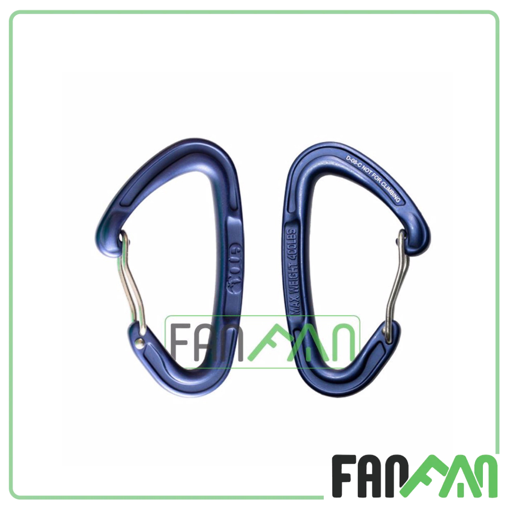 Eno Deluxe คาราบิเนอร์อลูมิเนียม 400 ปอนด์