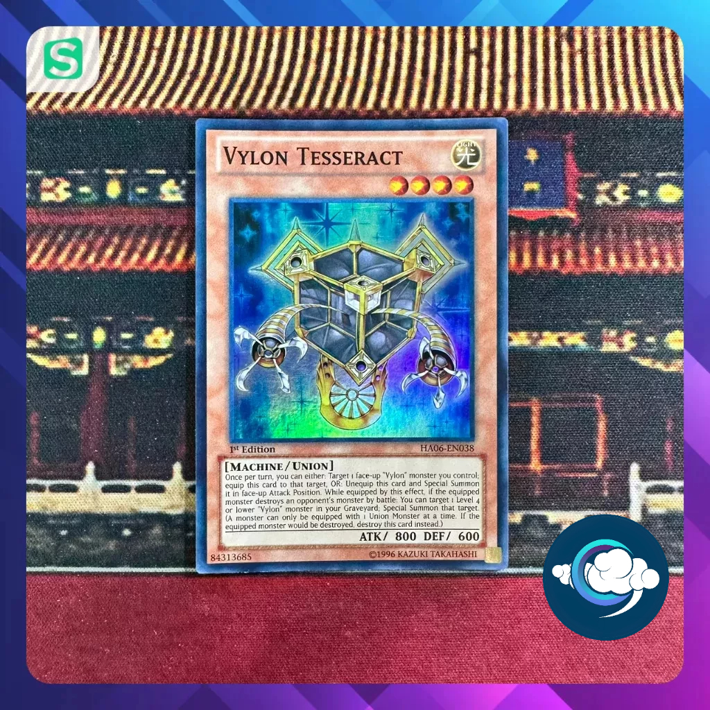 การ์ดยูกิโอ! (US) - HA06-EN038; Vylon Tesseract