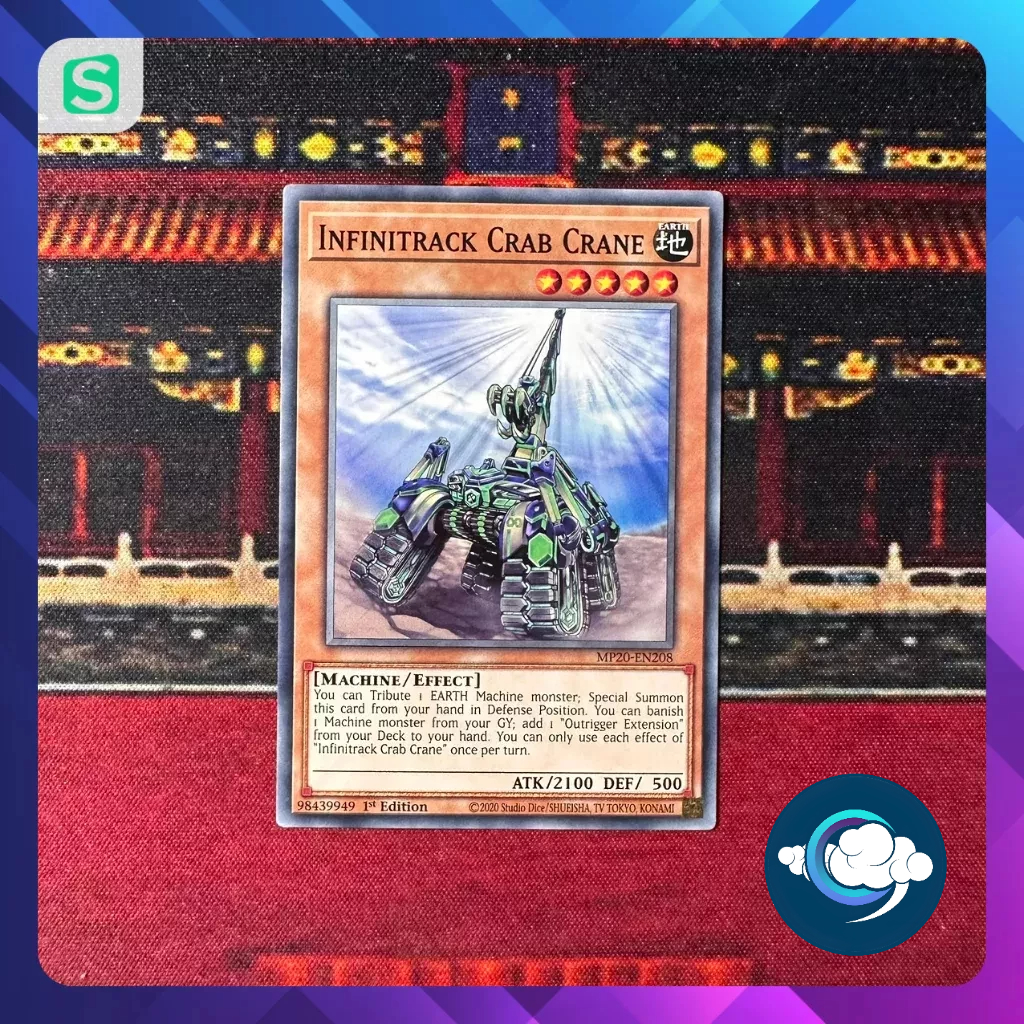 ยูจีโอ! การ์ด (UK) MP20-EN208; Infinitrack Crab Crane; ทั่วไป