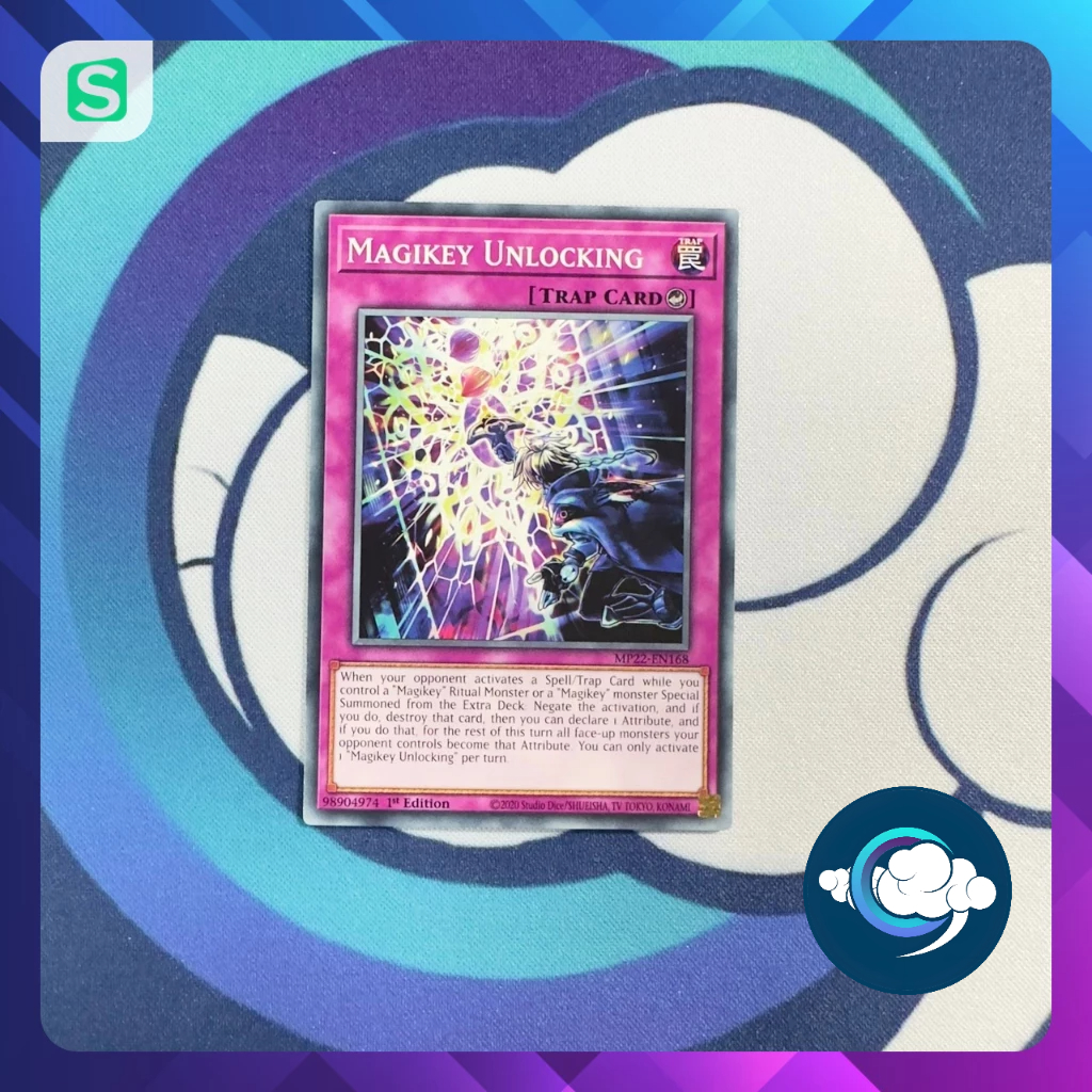 ยูจีโอ! การ์ด - MP22-EN168; Magikey Unlocking; ทั่วไป (UK) ; รุ่นที่ 1