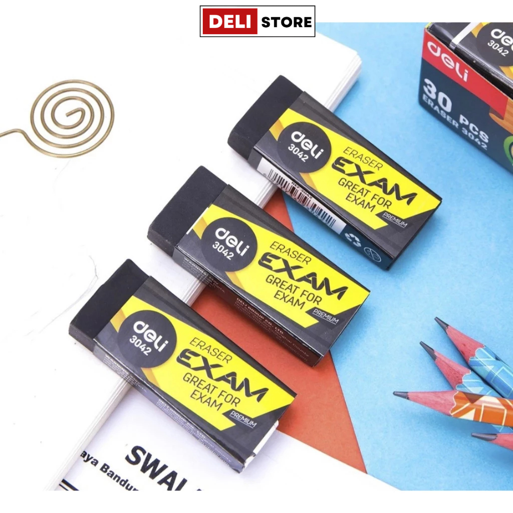 4B Deli Eraser สีดํากับ Less Crumbs Deli สําหรับสํานักงานนักเรียน Fine Art วาด 7042/7043 อุปกรณ์การเ