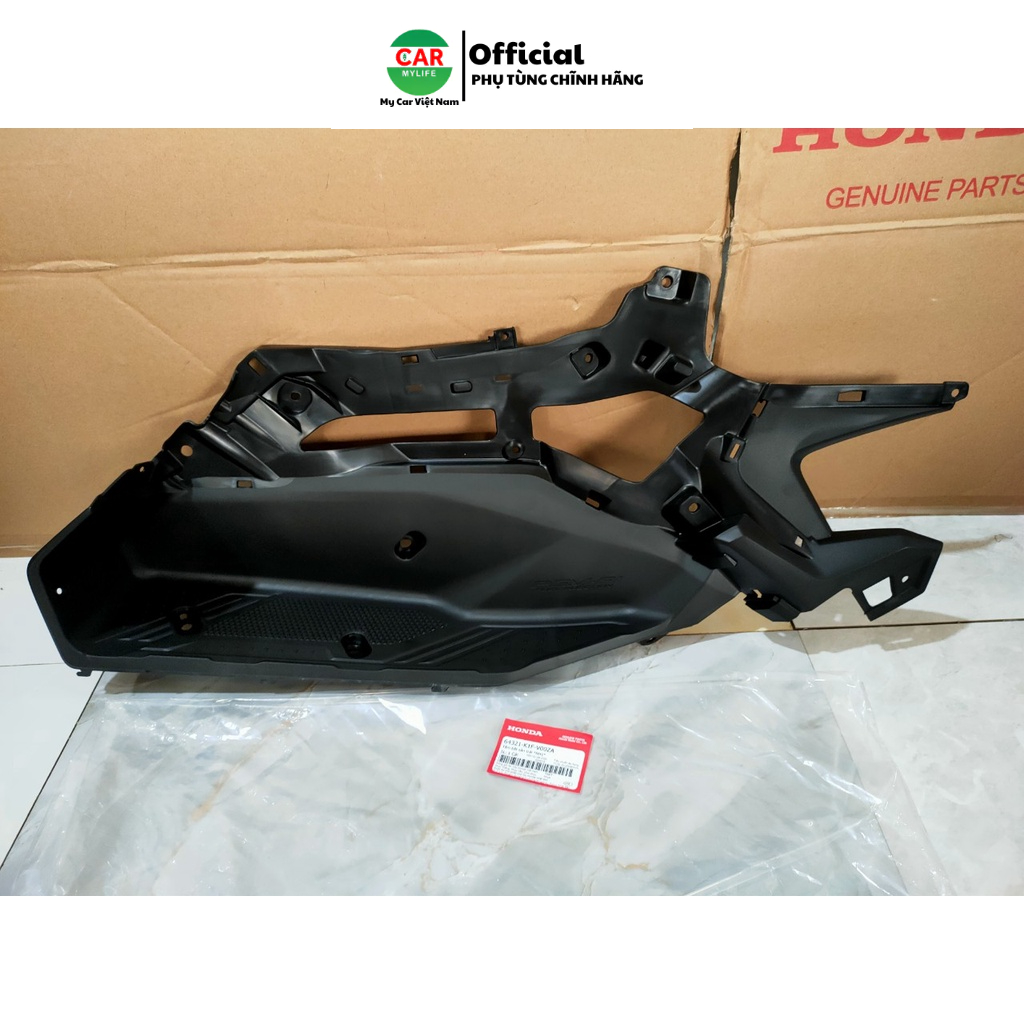 แผ่นพื้น-พักเท้าซ้าย HONDA AIR BLADE 125-150 ปี 2020-2021 สีดํา *NH1* 64321K1FV00ZA