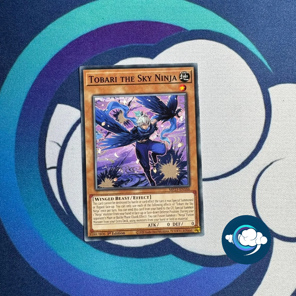 การ์ด Yugioh MP23-EN166; Tobari the Sky Ninja; ทั่วไป (UK)