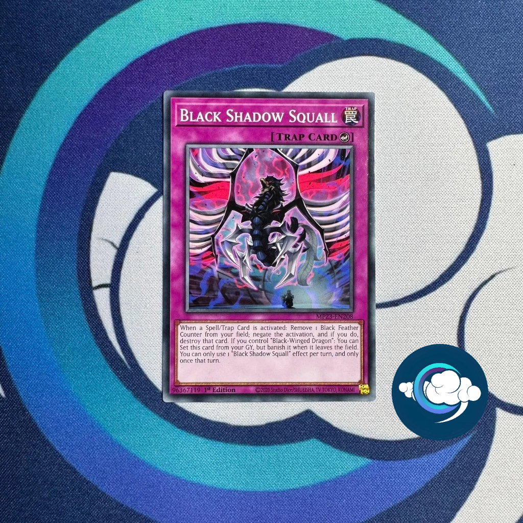 การ์ด YugiOh! MP23-EN208; Black Shadow Squash; ทั่วไป (UK)