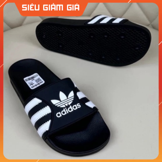 ADIDAS แดส รองเท้าแตะ อาดิดาส รุ่นใหม่สายไขว้ ใส่สบาย หนังกลางใบ ไม่ร้อนเท้า เดินง่ายทุกวัย