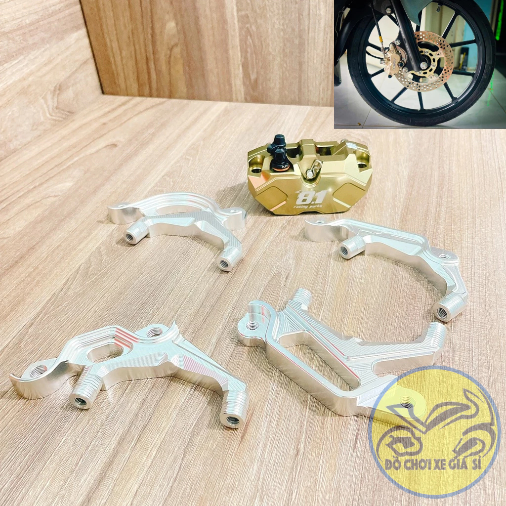 หมูน้ํามัน 81 CNC 4 Bis Titanl มาพร้อมแผ่นอลูมิเนียม CNC สําหรับรถยนต์หลายรุ่น