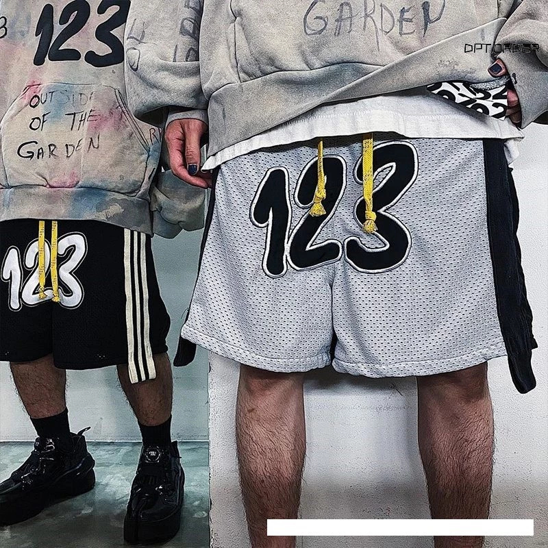 (คุณภาพดีที่สุด) กางเกงบาสเก็ตบอลขาสั้น RRR123 คุณภาพสูง