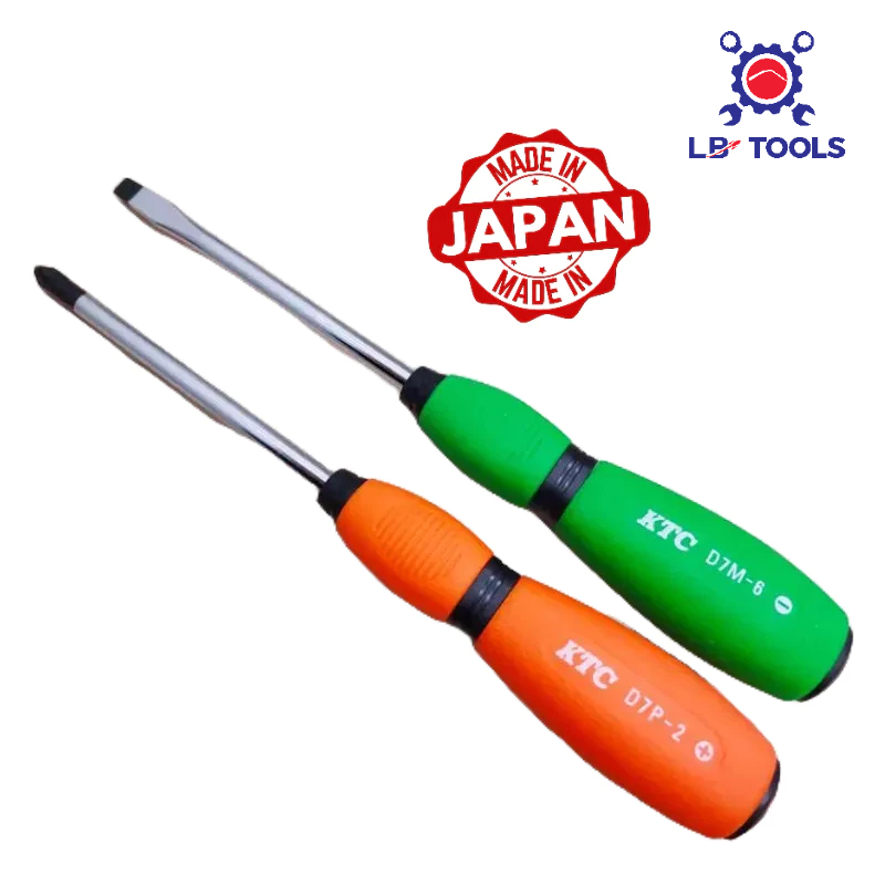 ไขควงญี่ปุ่นคู่ KTC TD702 มีไขควง 2 ข้าง และ 4 ด้าน ยาว 230 มม. - Made in Japan