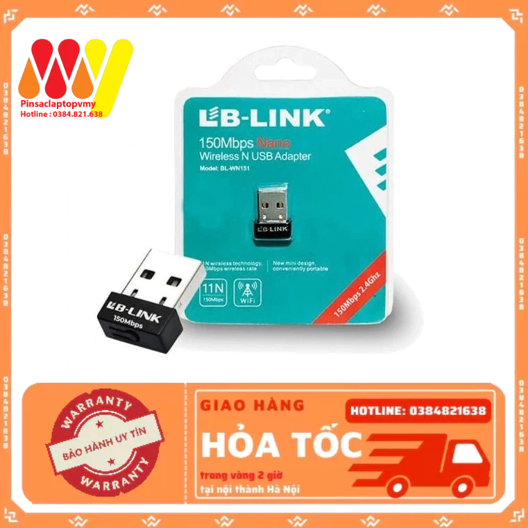 Usb wifi, usb wifi LBlink 151 nano wifi Receiver , 150Mbps ตัวรับสัญญาณ wifi ความเร ็ วสูงสําหรับ PC, แล ็ ปท ็ อป