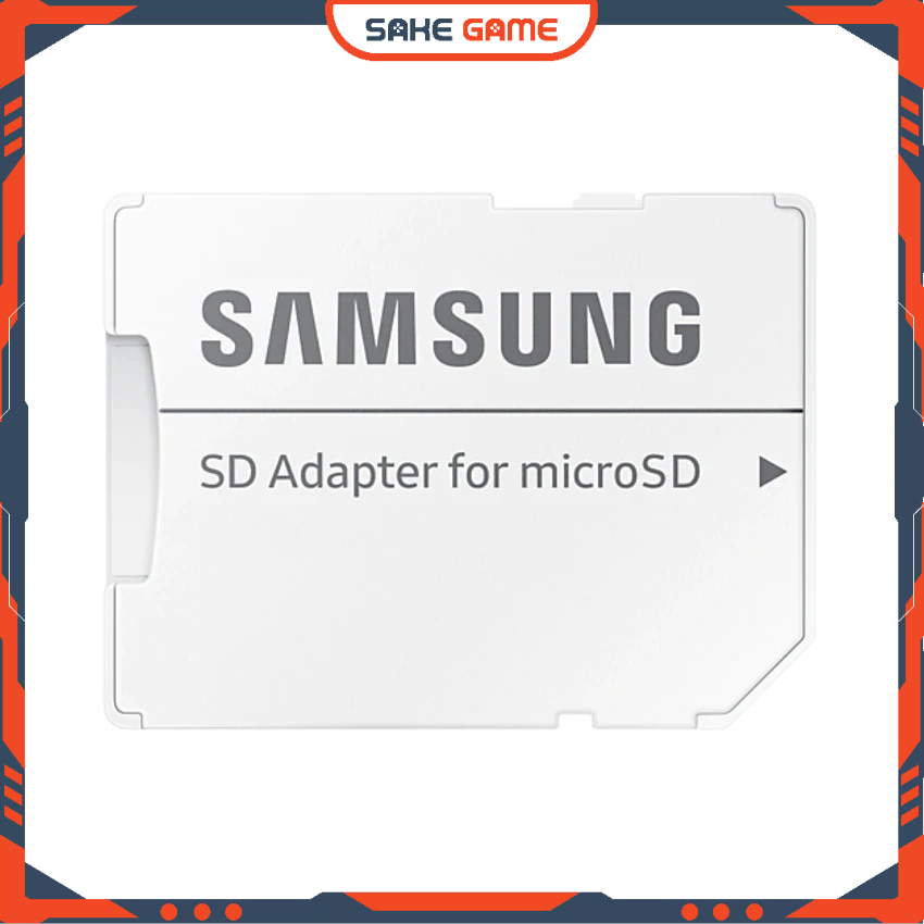 SAMSUNG อะแดปเตอร์ซัมซุง อะแดปเตอร์การ์ดหน่วยความจําซัมซุงแปลงไมโคร SD เป็น SD เสื้อการ์ดซัมซุงซัมซุ