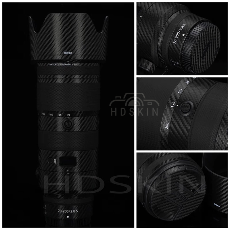 Nikon สติ ๊ กเกอร ์ ผิว 3M 2080 สําหรับ Canon Z 70-200 F / 2.8S - เลนส ์ HDSKIN